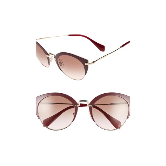 Miu Miu Cat Eye Sunglasses - Picture 1 of 8